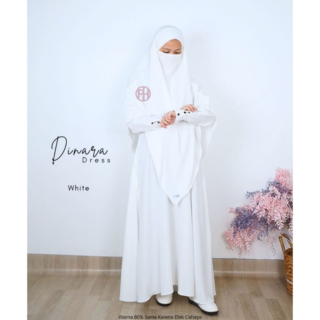 Gamis thalia Madinah, Dinara dress Syari by PelangiHijab busui