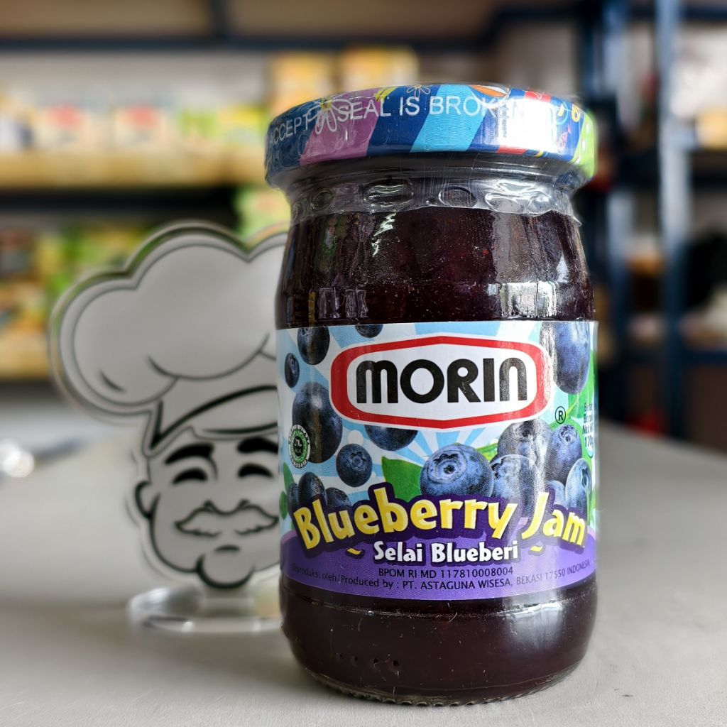 

Morin BlueBerry Spread 170Gr / Selai Morin Bluberi / Selai Roti Bakar