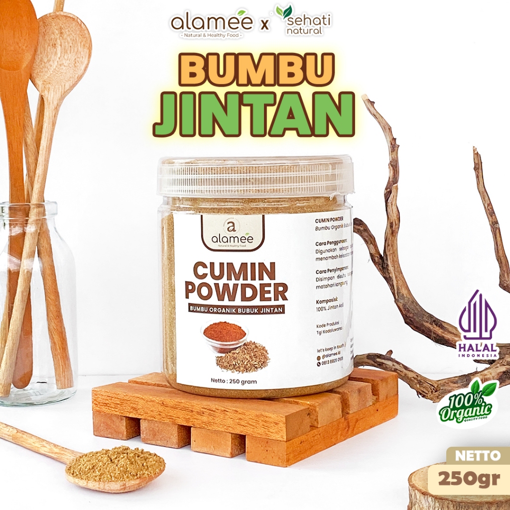 

ALAMEE Bumbu Dapur Jintan Bubuk Cumin Powder Bumbu Dapur Instan Jinten Ground Caraway Rempah Masak