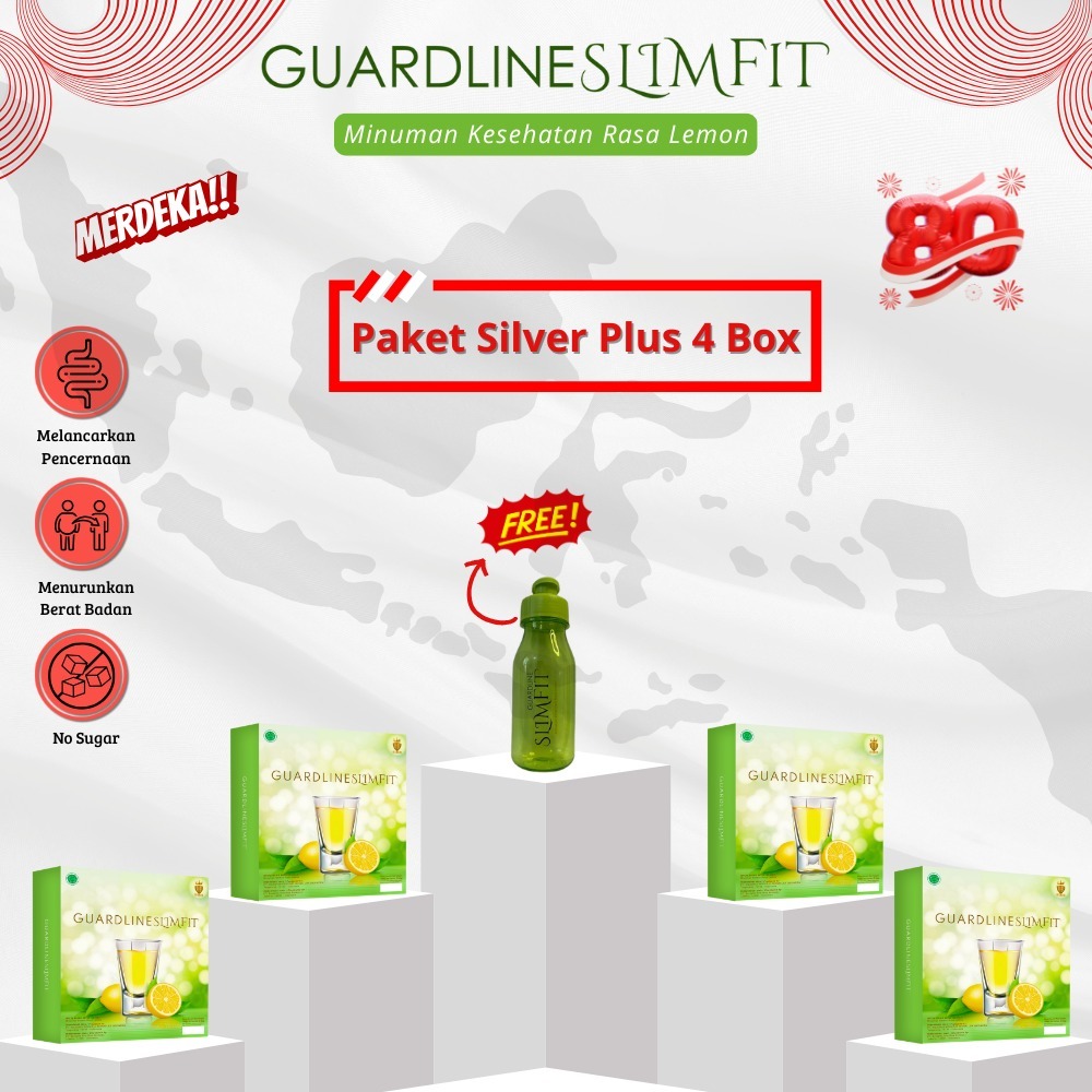 

Guardline Slimfit - Minuman Fiber Rasa Lemon Paket Hemat Family Pack