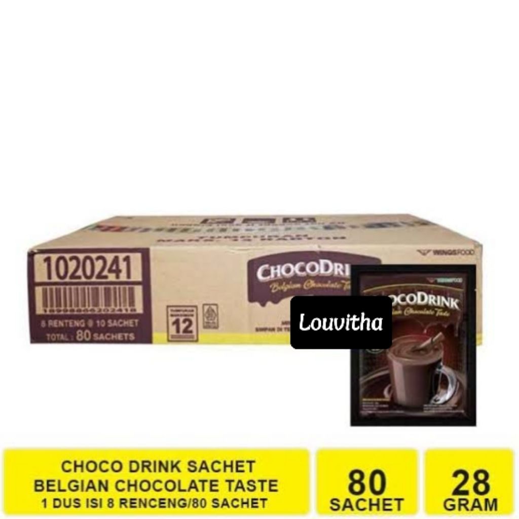 

Chocodrink 1 dus 80 saset