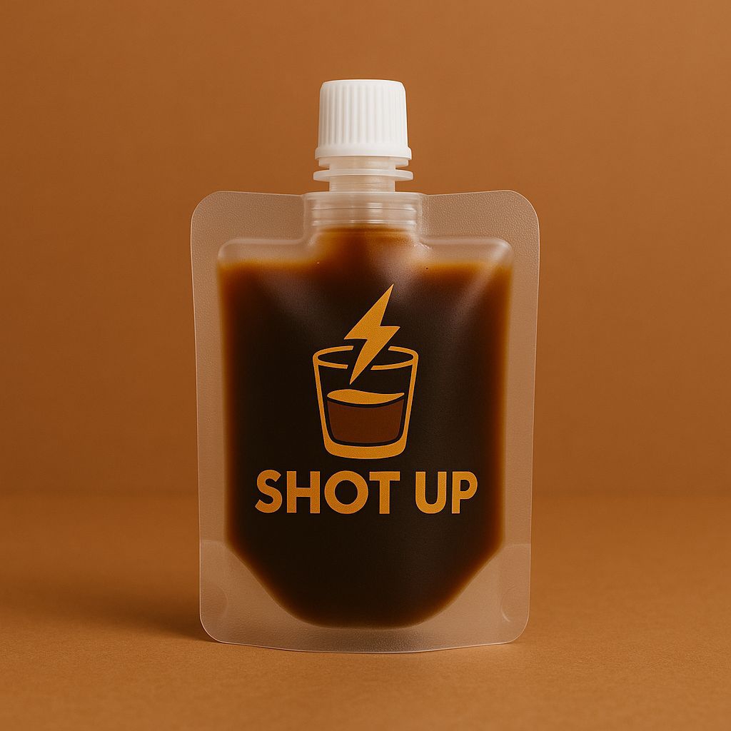 

Shot Up Espresso Pouch / Konsentrat Kopi/ Espresso Cair / Espresso Shot/ Espresso Siap Minum - 45ml - Full Arabica