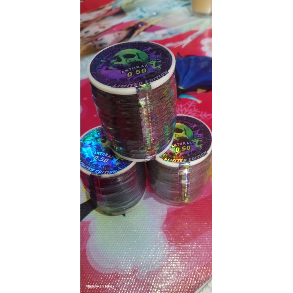 Gelasan Brazil Anthrax 0,50 original GOBES KITE BY WAROK KITE asli ORI no kW kW dan no tipu-tipu res