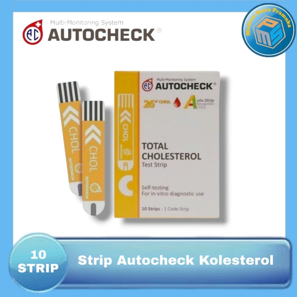 Strip Autocheck Kolesterol  Refill Autocheck Kolesterol Isi Ulang Autocheck Kolesterol
