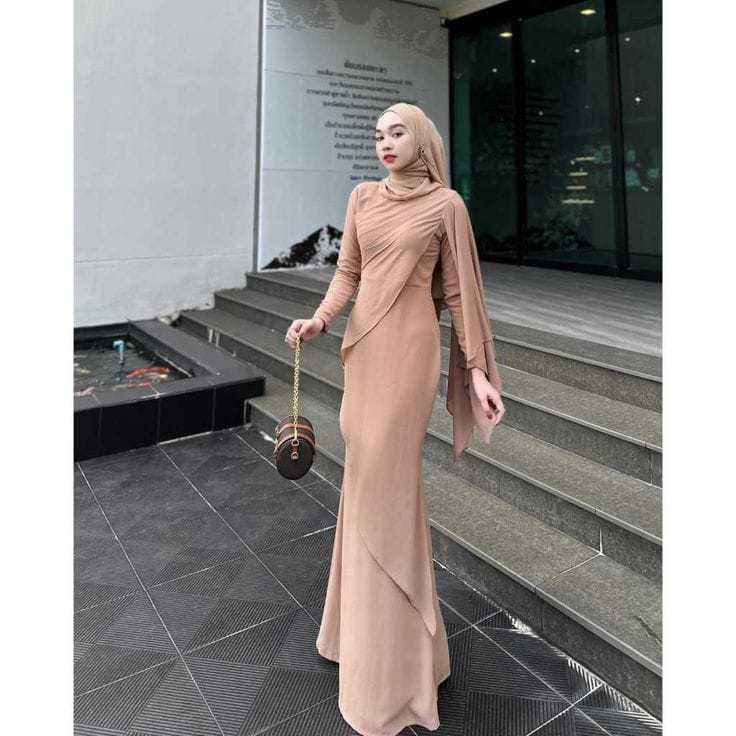 Zyrensha Dress- Dress bridesmaid- Dress elegant simple- Dress kondangan-Dress lamaran