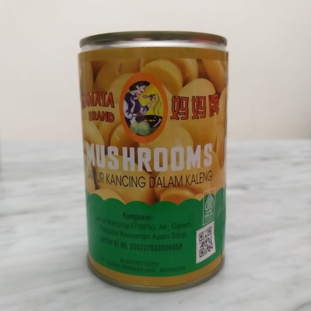 

Mamata Mushrooms / Jamur Kancing 425g