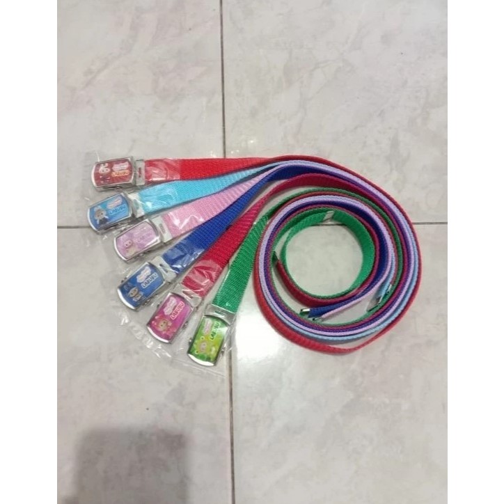 IKAT PINGGANG ANAK SD TK PAUD KARAKTER LUCU CEWE DAN COWO / IKAT PINGGANG ANAK TK | BANUA ACC