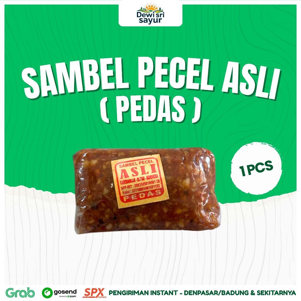 

Sambal Pecel Asli Pedas UK.kecil 1 pcs – Dewi Sri Sayur