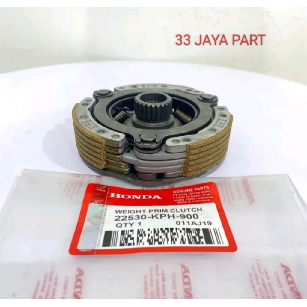 kampas ganda ASSY set KPH supra x 125 kharisma kanvas otomatis sepatu kopling