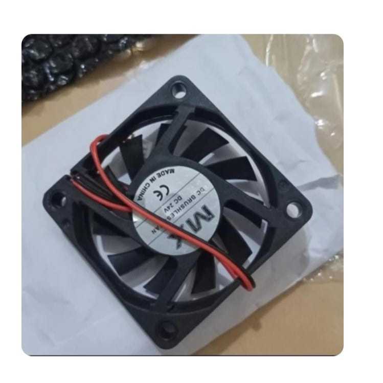 RH9767 exhaust fan kipas pendingin mx tipis 1cm dc 24v 24volt 24 volt 6 cm by PCM LTC GLODOK