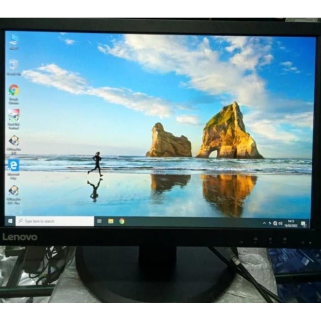 MONITOR LENOVO LED E1922wd 19inci Like new