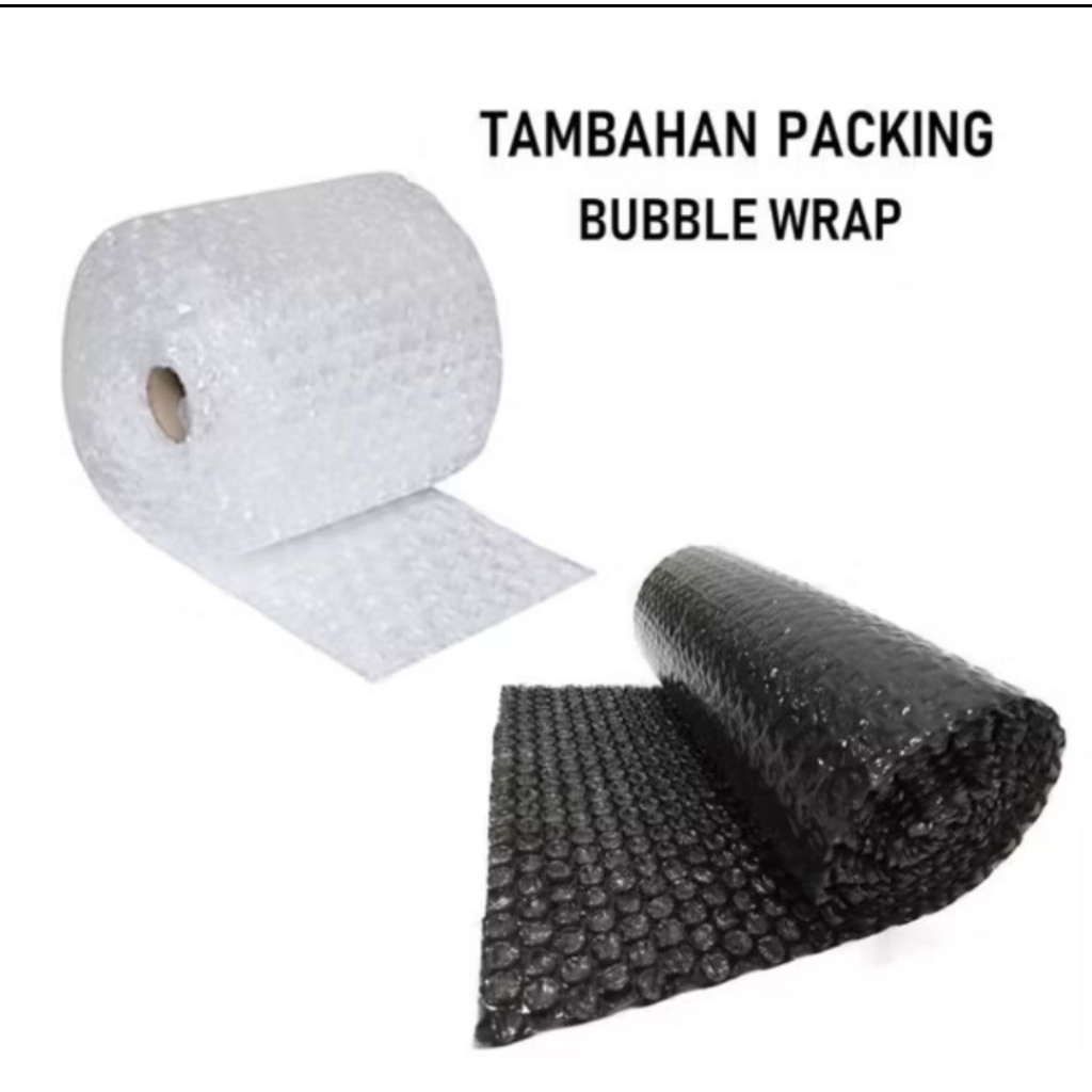 

bubble wrap tambahan packing