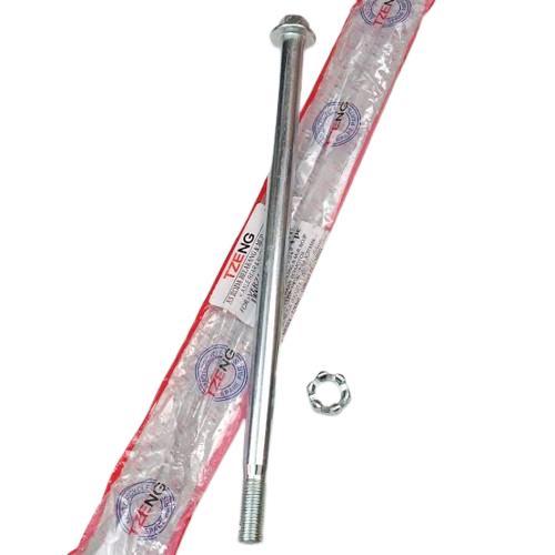 As Roda Belakang Megapro New Merk TZENG Original Axle RR Wheel Motor Honda Verza Mega Pro Monoshock 