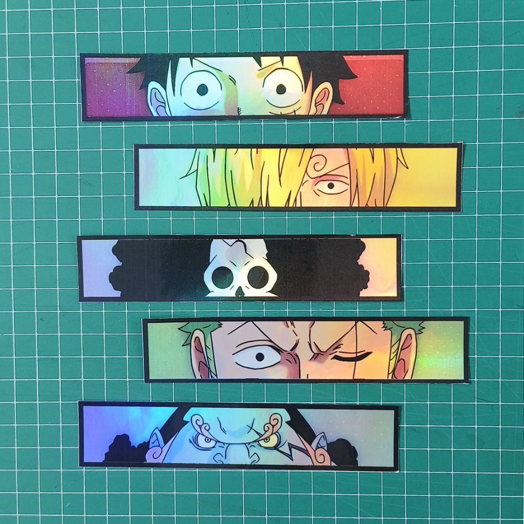 

Sticker One Piece Eyes Pack Hologram (5 pcs per pack)