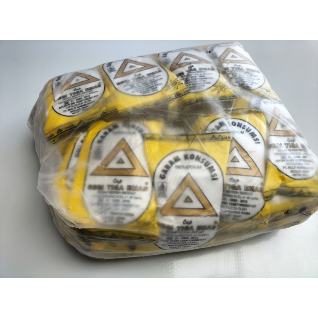 

SEGI TIGA EMAS 1 Bal Garam Dapur Konsumsi Halal Berkualitas Beriodium