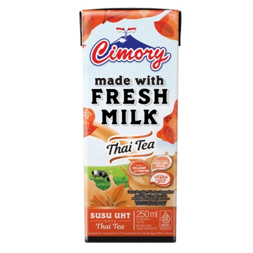 

Cimory Susu UHT Thai Tea 250 ml