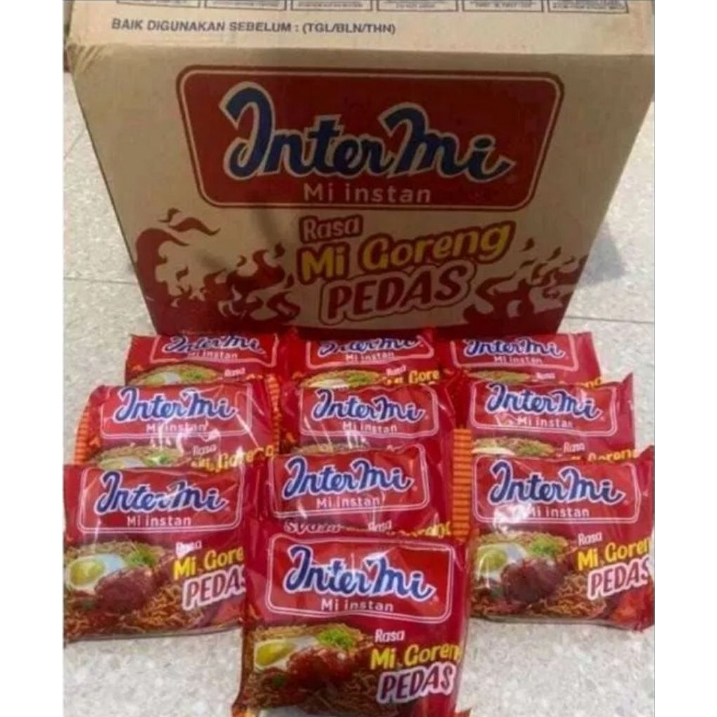 

1 dus isi 40 INTERMI GORENG PEDAS