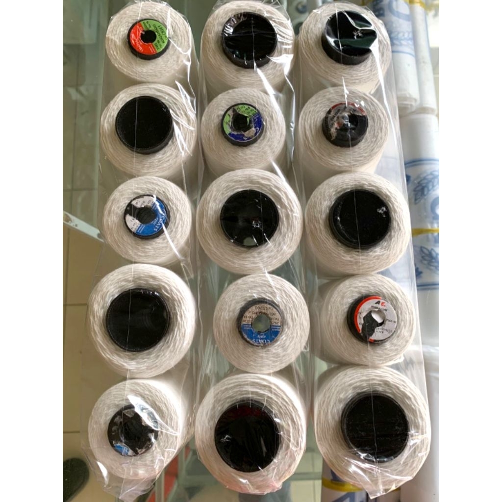 

BENANG KARUNG COAST APIC 2500METER benang coast apic benang karung benang kain benang jahit karung benang putih benang plastik benang tebal tali karung benang putih tali