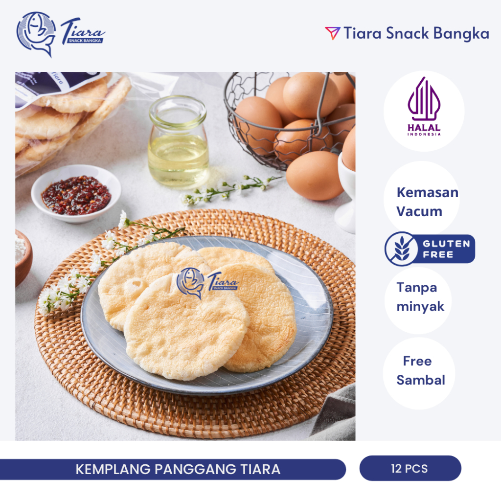 

Kemplang Panggang Super Tiara Asli Bangka by Tiara Snack Bangka/Krupuk/Kerupuk Bangka