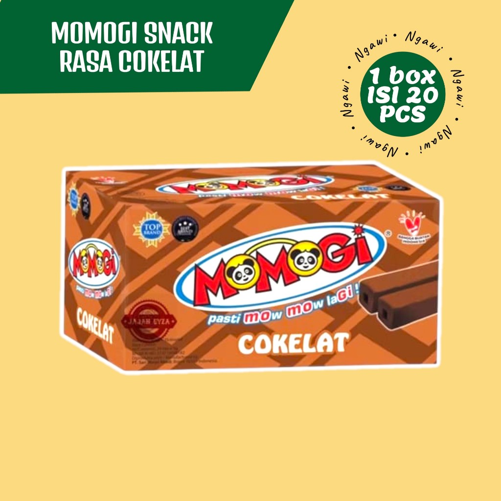 

MOMOGI STICK SNACK @5GR ISI 20 PER BOX / MOMOGI