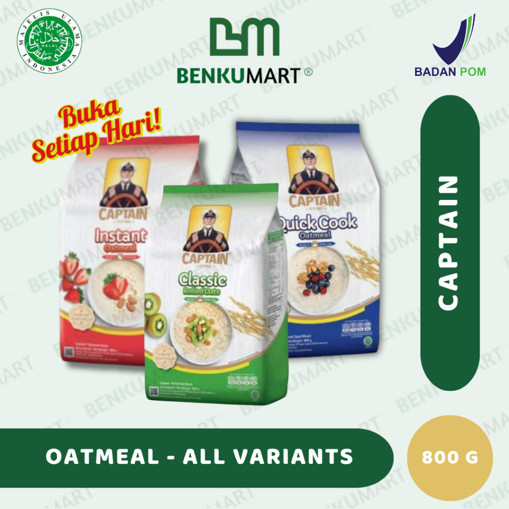 

Captain Oats All Variants (800 gr)