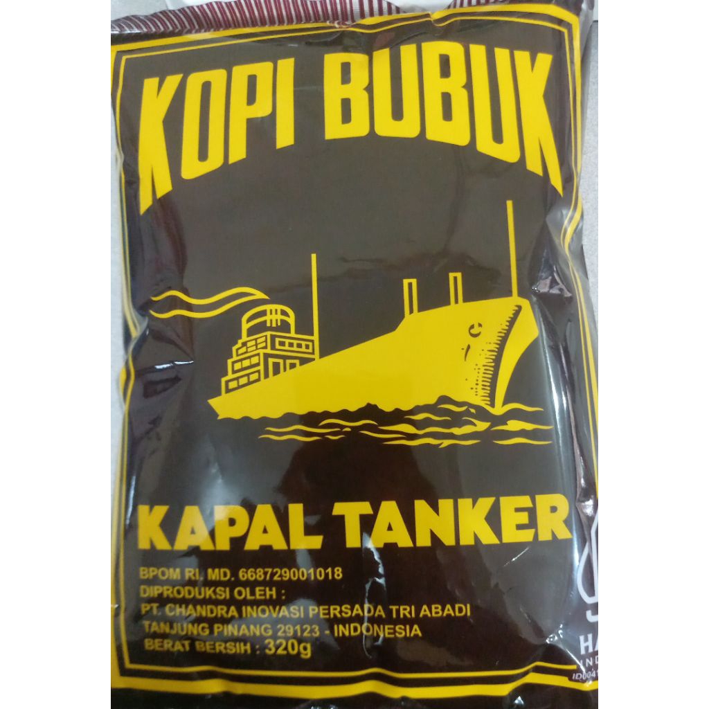 

KOPI BUBUK KAPAL TANKER 320G