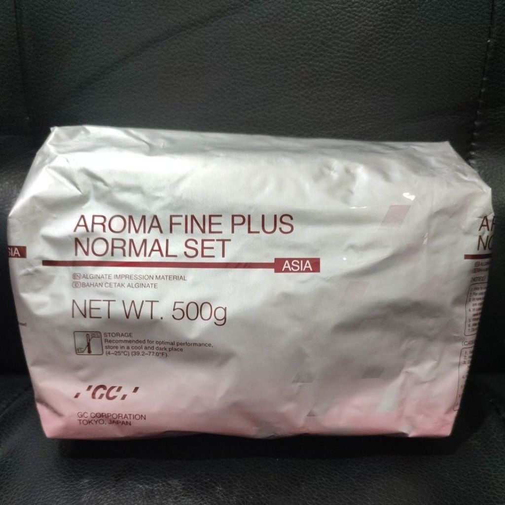 Alginat Aroma Fine Plus Normal Set GC 500 gram Bahan cetak Alginate