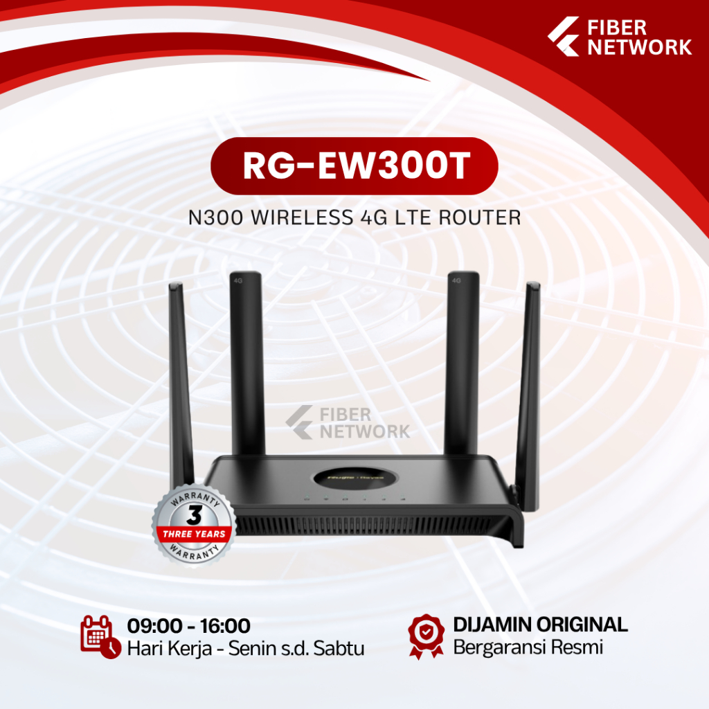 Ruijie Reyee RG-EW300T Wireless N 4G Lte Router