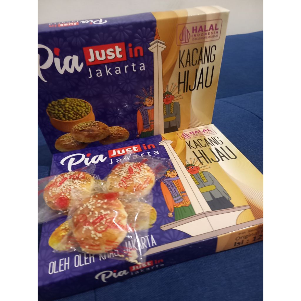 

Pia Monas Ondel2 Rasa Kacang Hijau isi 12Pcs