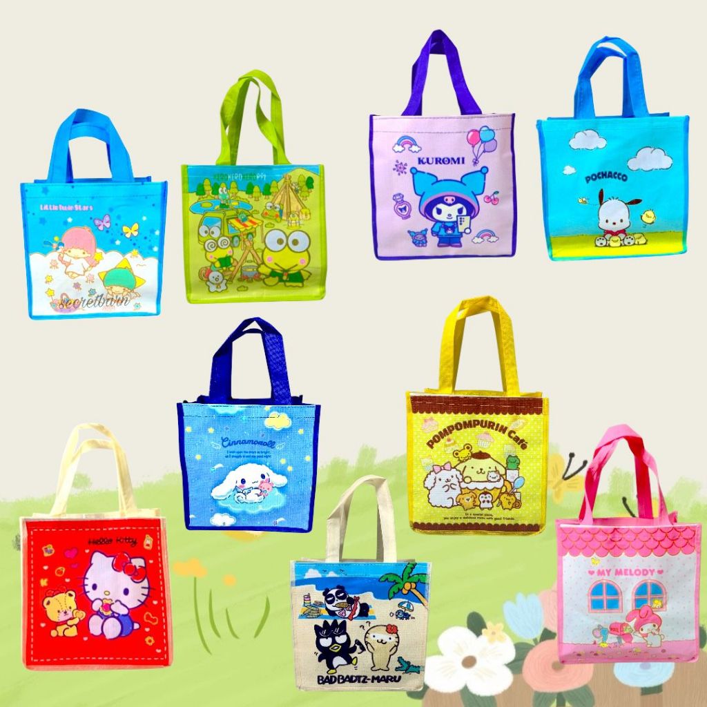 

Tas MIMISO Goodie Bag Ultah Anak | Tas Spunbond Ulang Tahun | Birthday Bag