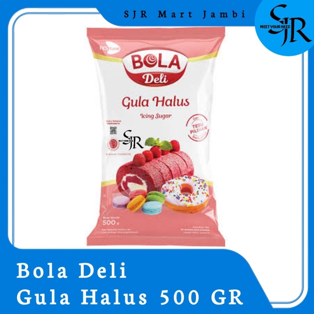 

[Gula] Bola Deli - Gula Halus | Kemasan 500gr