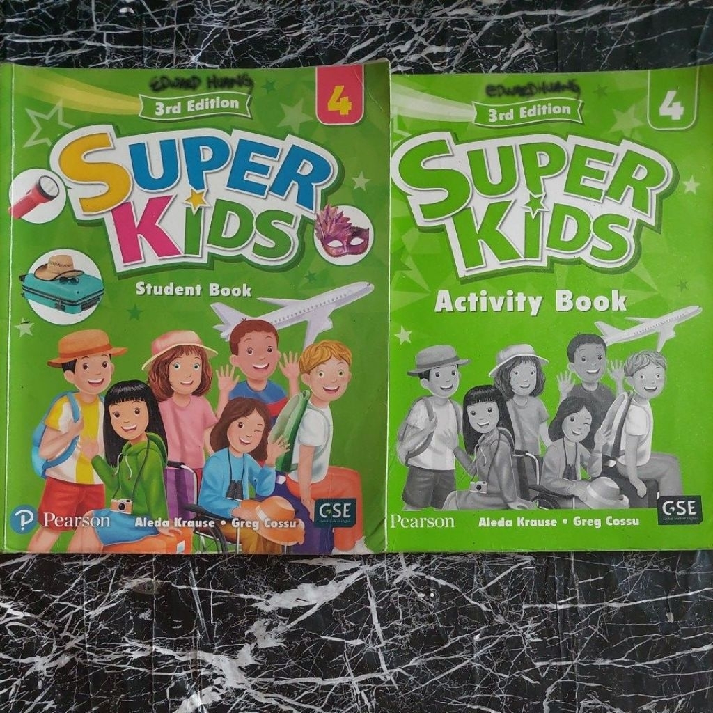 SUPER KIDS  3rd Edition STUDENT BOOK 4 dan ACTIVITY BOOK 4