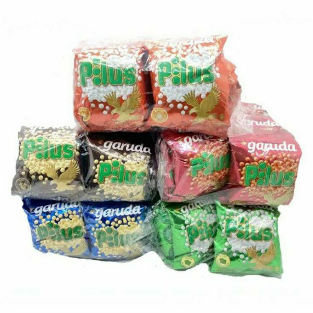 

Pilus Garuda Renceng 20 pcs/Garuda Pilus 20 x 7gGaruda Pilus Snack Renteng / Per Pack Rasa Beragam