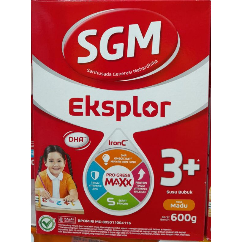 SGM Eksplor 3+ 600gr Vanila
