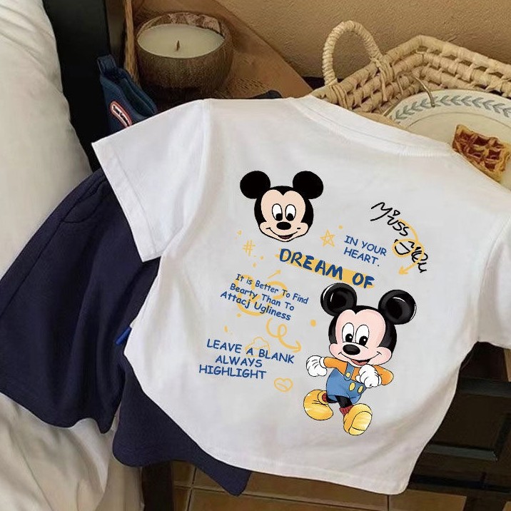 Dailyway Baju Kaos Anak Atasan Perempuan | T-shirt Terbaru Import Untuk usia 2-12 Tahun | Cetakan ka