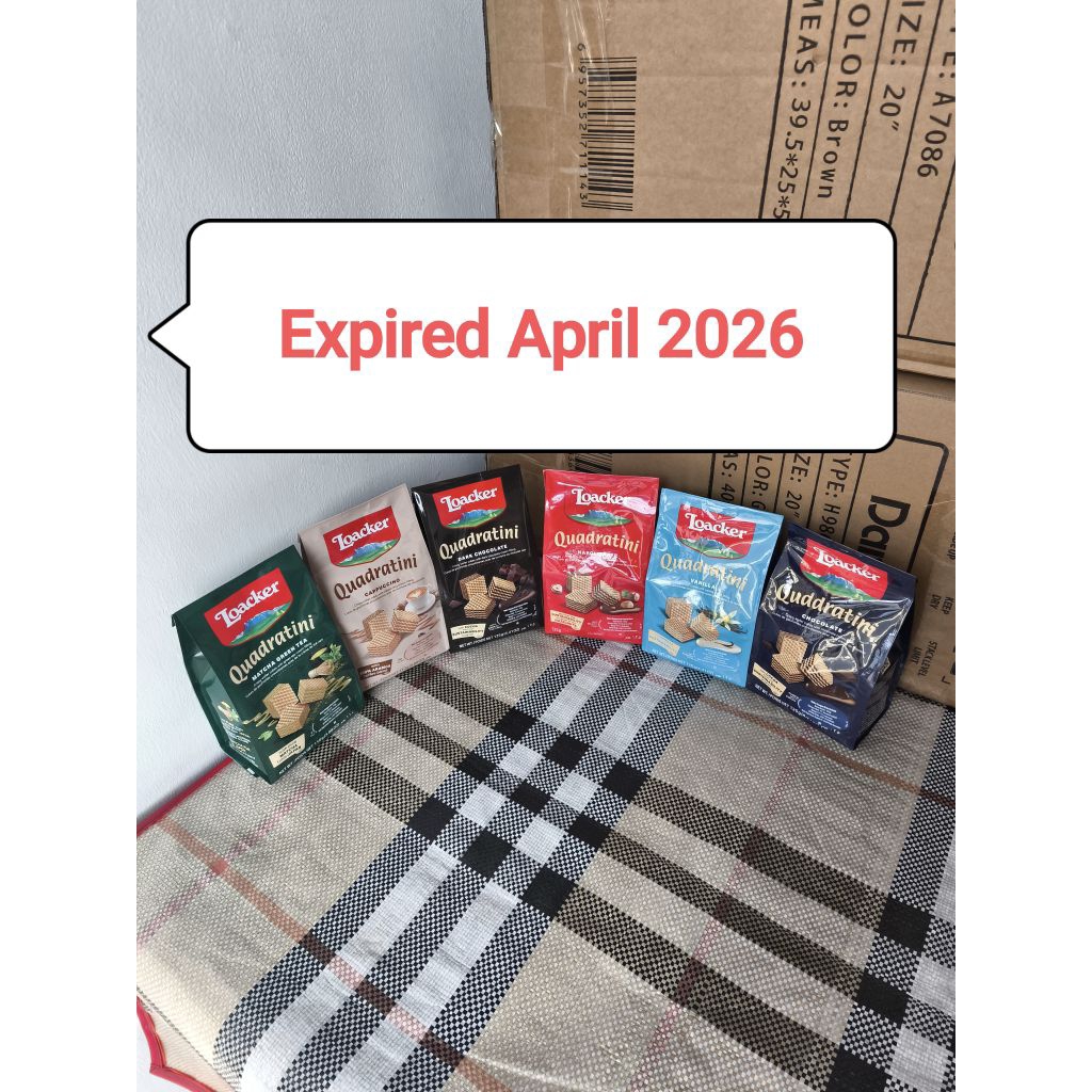 

Loacker Quadratini 125g atau 250g