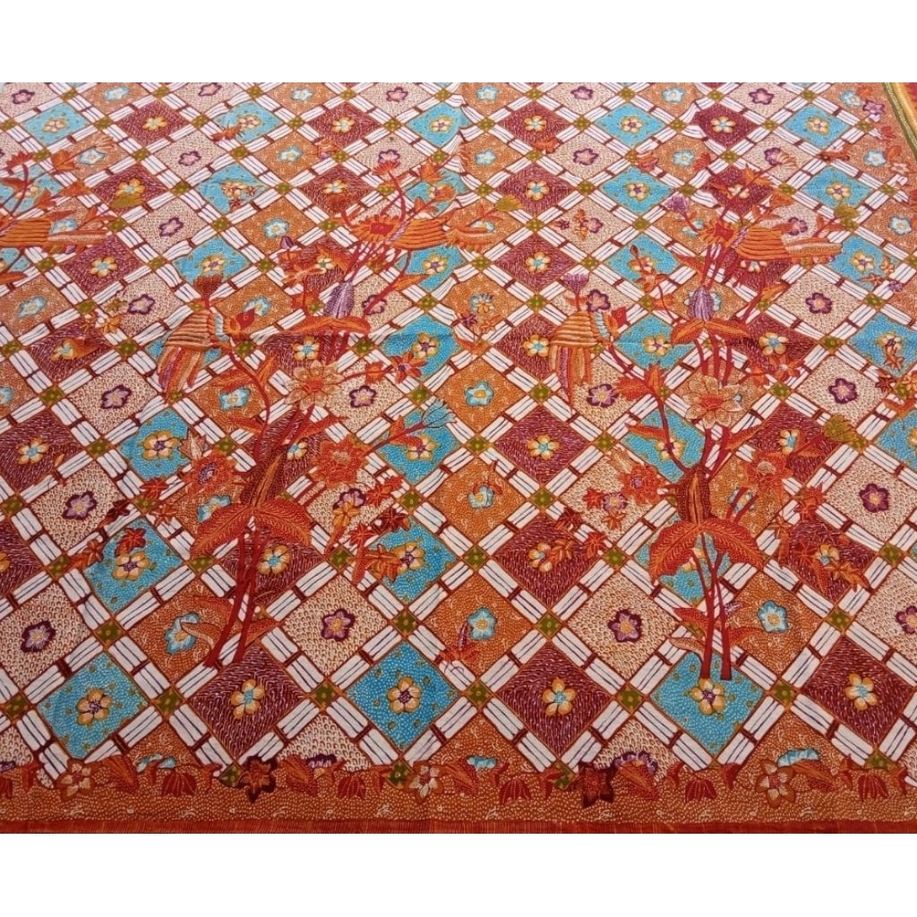 kain batik tulis motif 3 negri sidomukti