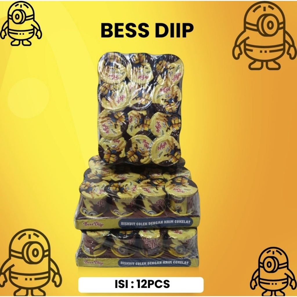 

bess diip minions isi 12 pcs
