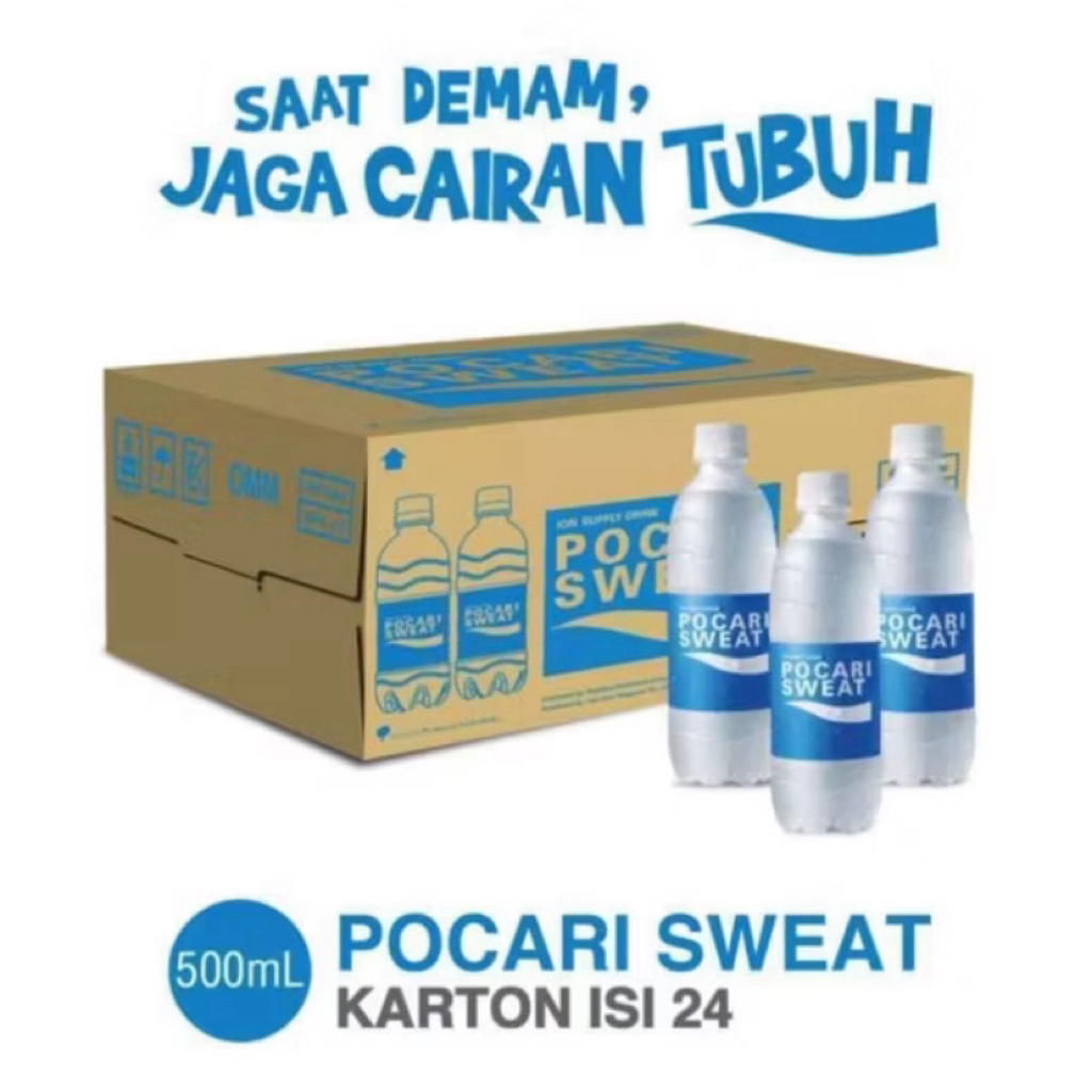 

Pocari Sweat 500ml Karton Isi 24 Botol – Minuman Isotonik Pengganti Cairan Tubuh