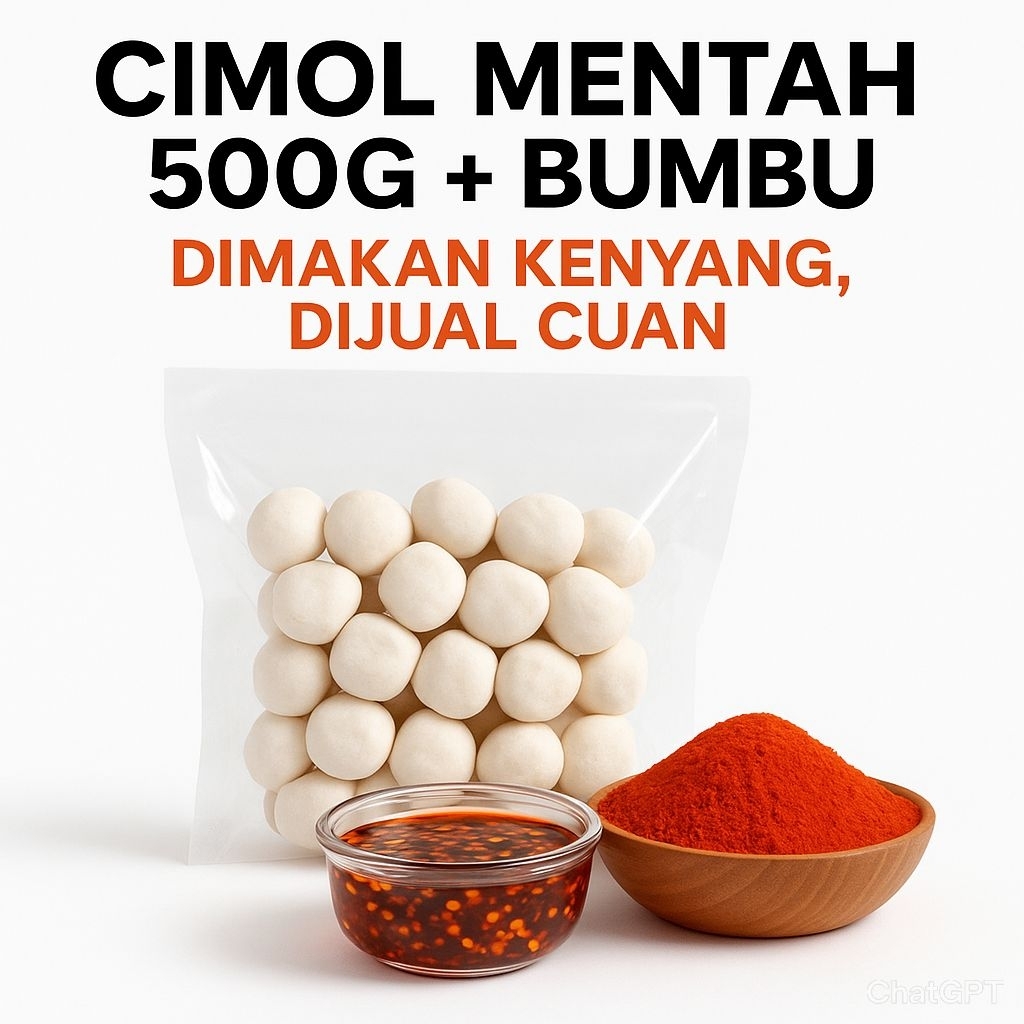 

Promo spesial resseler Cimol Mentah Siap Goreng 500gr vaccum