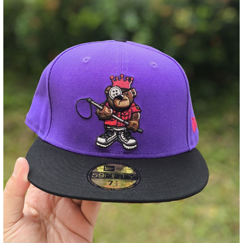 Topi New Era 59Fifty Size 7 1/2 Justfitteds Berlin Bear Dino