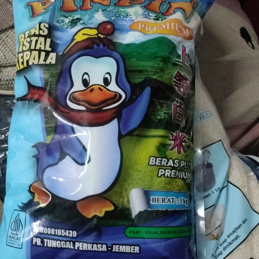 

Beras PINPIN 3KG Best Seller