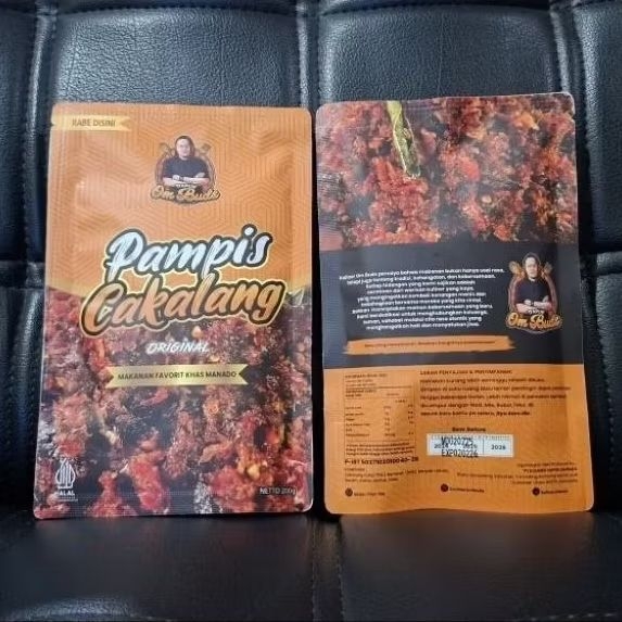 

Om Buds Pampis Cakalang Original (Pedas) Kemasan Pouch Oleh-Oleh/makanan/Jajanan/Cemilan Asli Manado higienis dan halal Siap di Konsumsi