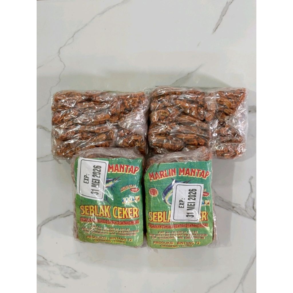 

Seblak ceker isi 20pcs kecil | Cemilan | Enak | murah | snack | organik | original | Jajanan jadul Pedas Kering tidak asin & gurih Basreng Mix kekinian