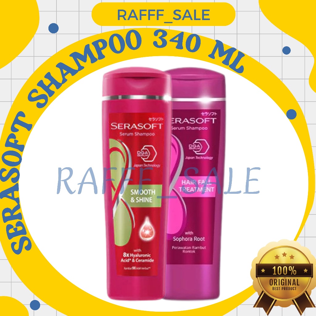 Serasoft Serum Shampoo 340 Ml - Shampoo Serasoft