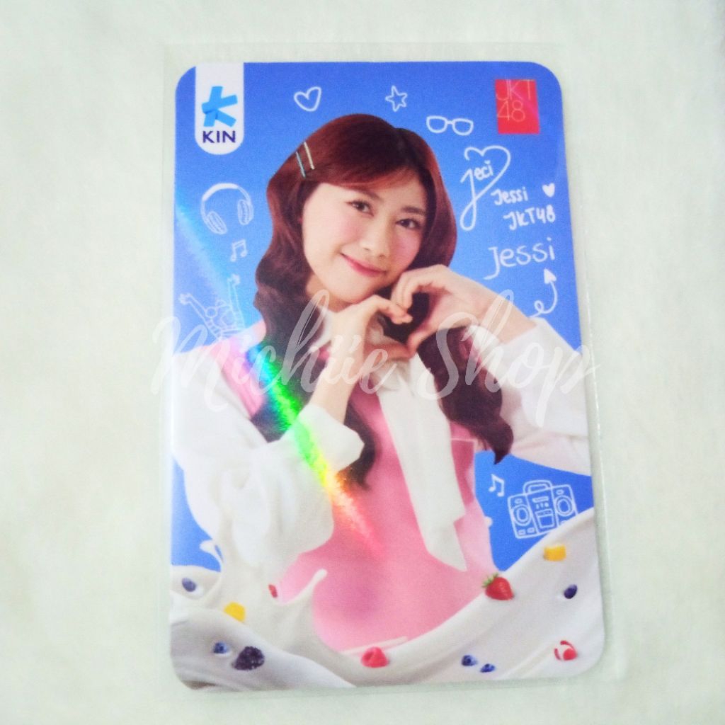 Photocard Jessi JKT48 x Kin Yogurt | Photocard JKT48 x Kin Yogurt | Kin x JKT48