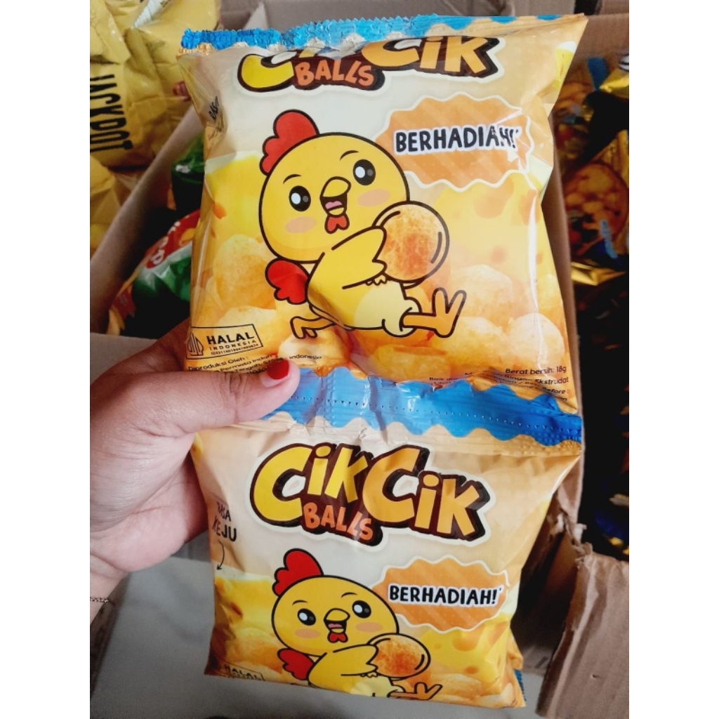 

snack cik cik balls 10 pcs