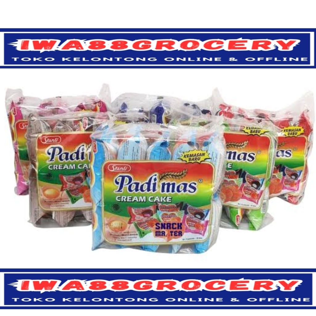

padimas cream cake 10x10gr
