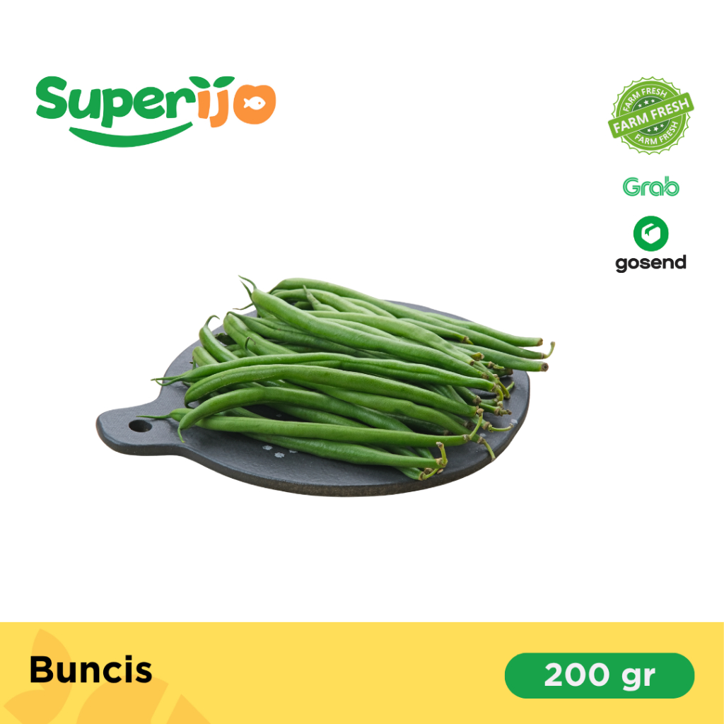 

Superijo Grosir Sayur Segar Buncis Murah 250 gr