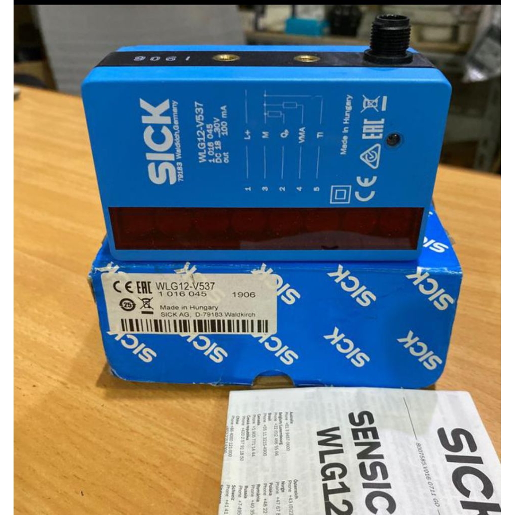 SENSOR SICK WLG12-V537 18-30VDC 100ma